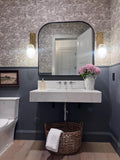 Custom Carrara White Marble Sink | Hand-Carved Bathroom Vanity
